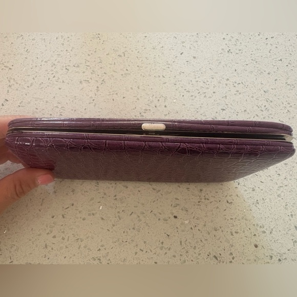 Purple Snap Case Wallet - Picture 5 of 7